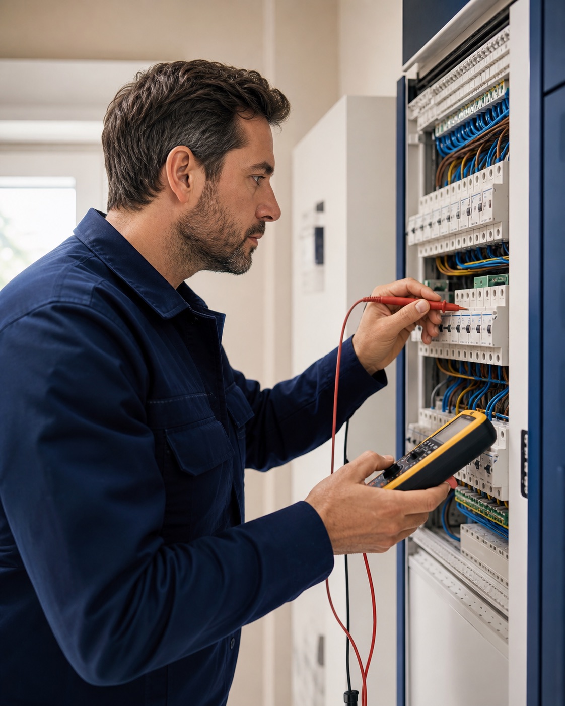 Comprobación profesional de un cuadro eléctrico