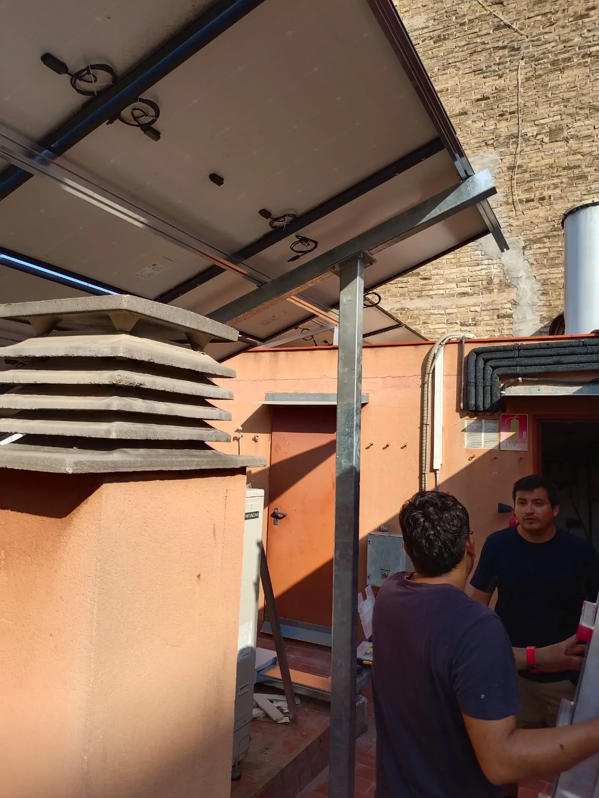 Cuadro eléctrico de instalación fotovoltaica