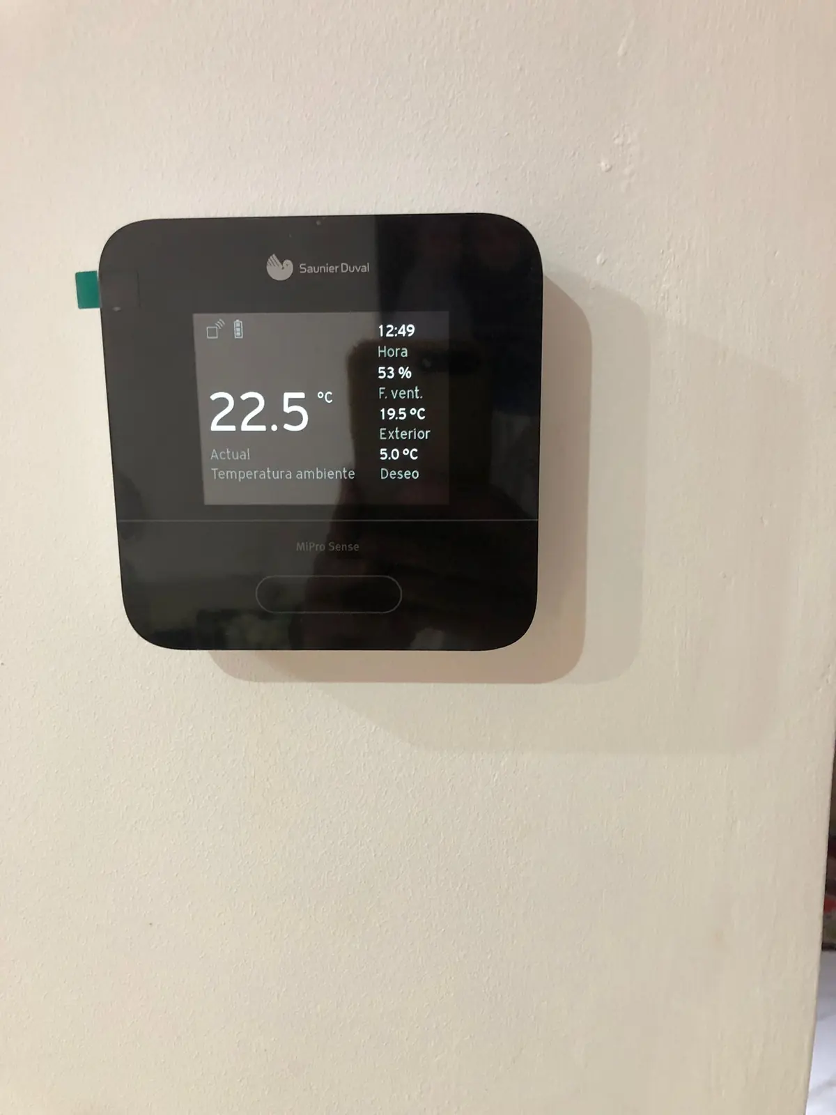 Control de climatización integrado