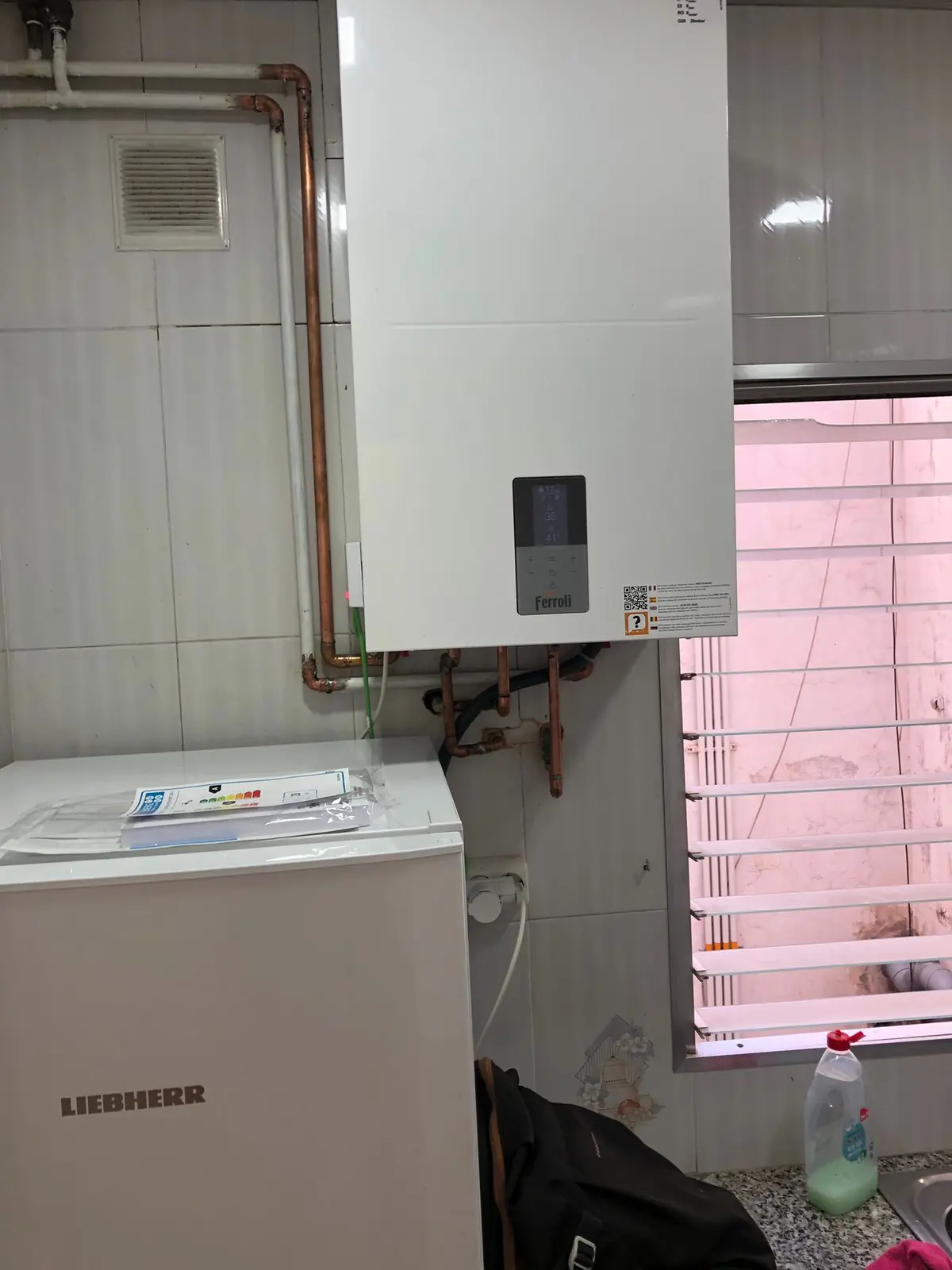 Unidad interior de climatización